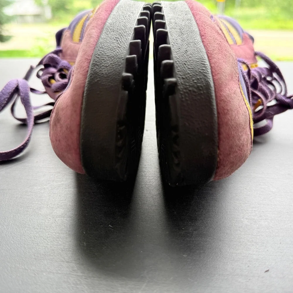 Adidas‎ 2002 Marathon TR Purple Yellow Sneakers Mens 10 Low Top Trail Run Shoes